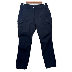 5.11 Tactical Womens Cargo Pants Black Utility Work Pants Size 10 Regular